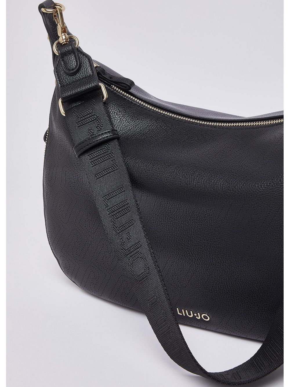 Borsa Liu Jo hobo grande laserata Donna - Nero