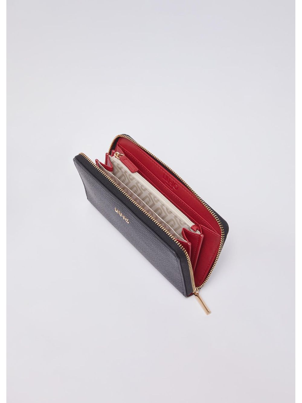 Portafoglio Liu Jo grande monogram Donna - Nero