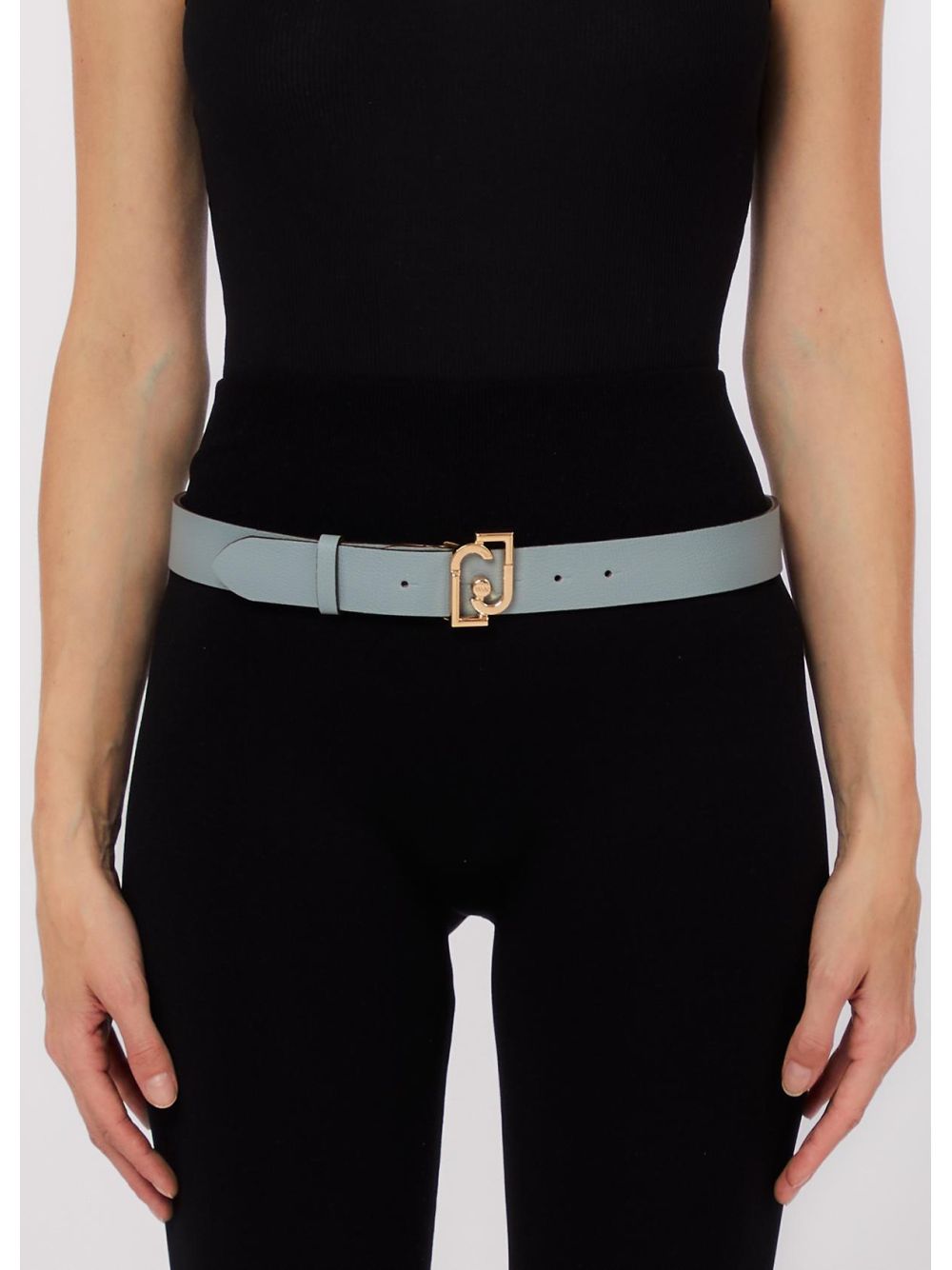 Cinta Liu Jo con logo Donna - Bianco