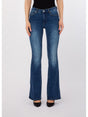 Pantalone Liu Jo bootcut a vita alta Donna - Denim