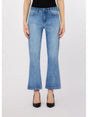 Pantalone Liu Jo bootcut cropped Donna - Denim