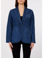 Giacca Liu Jo in denim con strass Donna - Denim