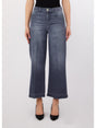 Pantalone Liu Jo flare cropped Donna - Grigio