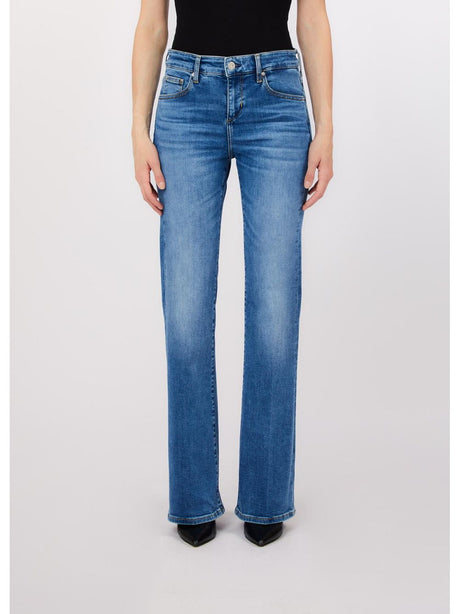 Pantalone Liu Jo bootcut a vita alta Donna - Denim