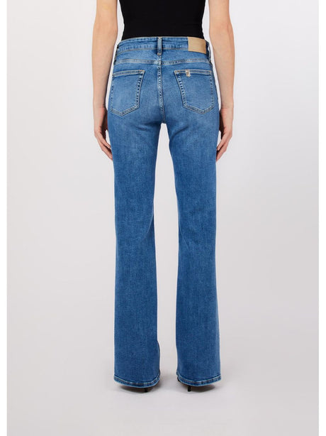 Pantalone Liu Jo bootcut a vita alta Donna - Denim
