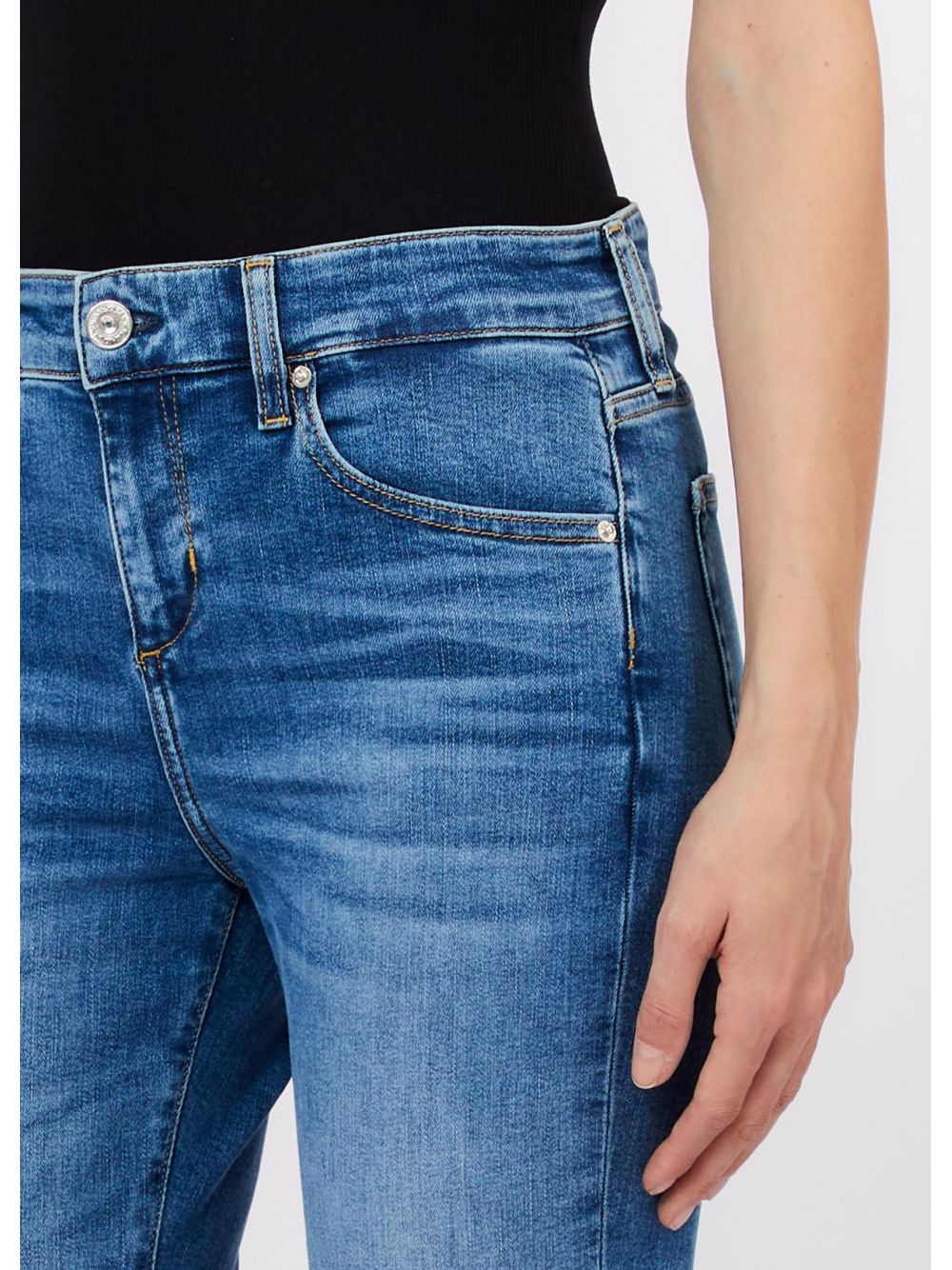 Pantalone Liu Jo bootcut a vita alta Donna - Denim