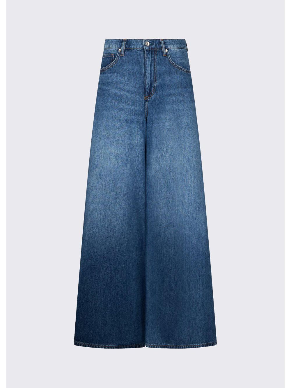 Pantalone Liu Jo super flare a vita alta Donna - Denim
