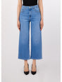 Pantalone Liu Jo flare cropped Donna - Denim