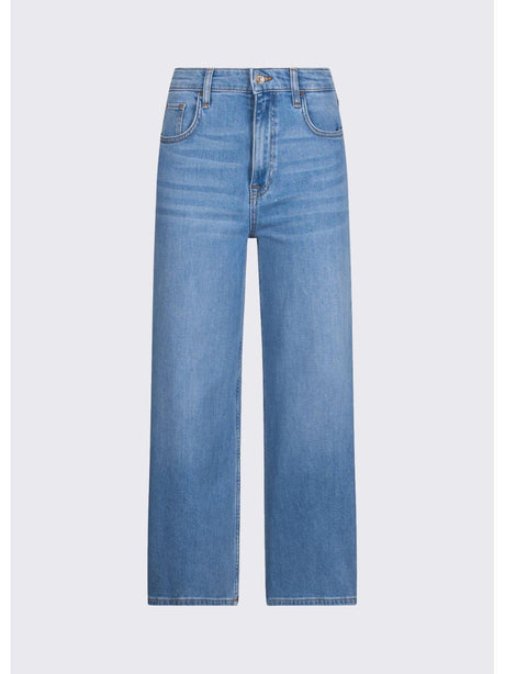 Pantalone Liu Jo flare cropped Donna - Denim