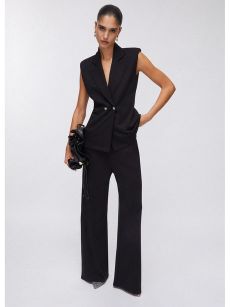 Pantalone Liu Jo con spacchetti Donna - Nero