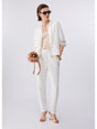 Pantalone Liu Jo in scuba Donna - Bianco