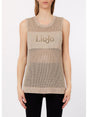 Maglia Liu Jo traforata Donna - Marrone