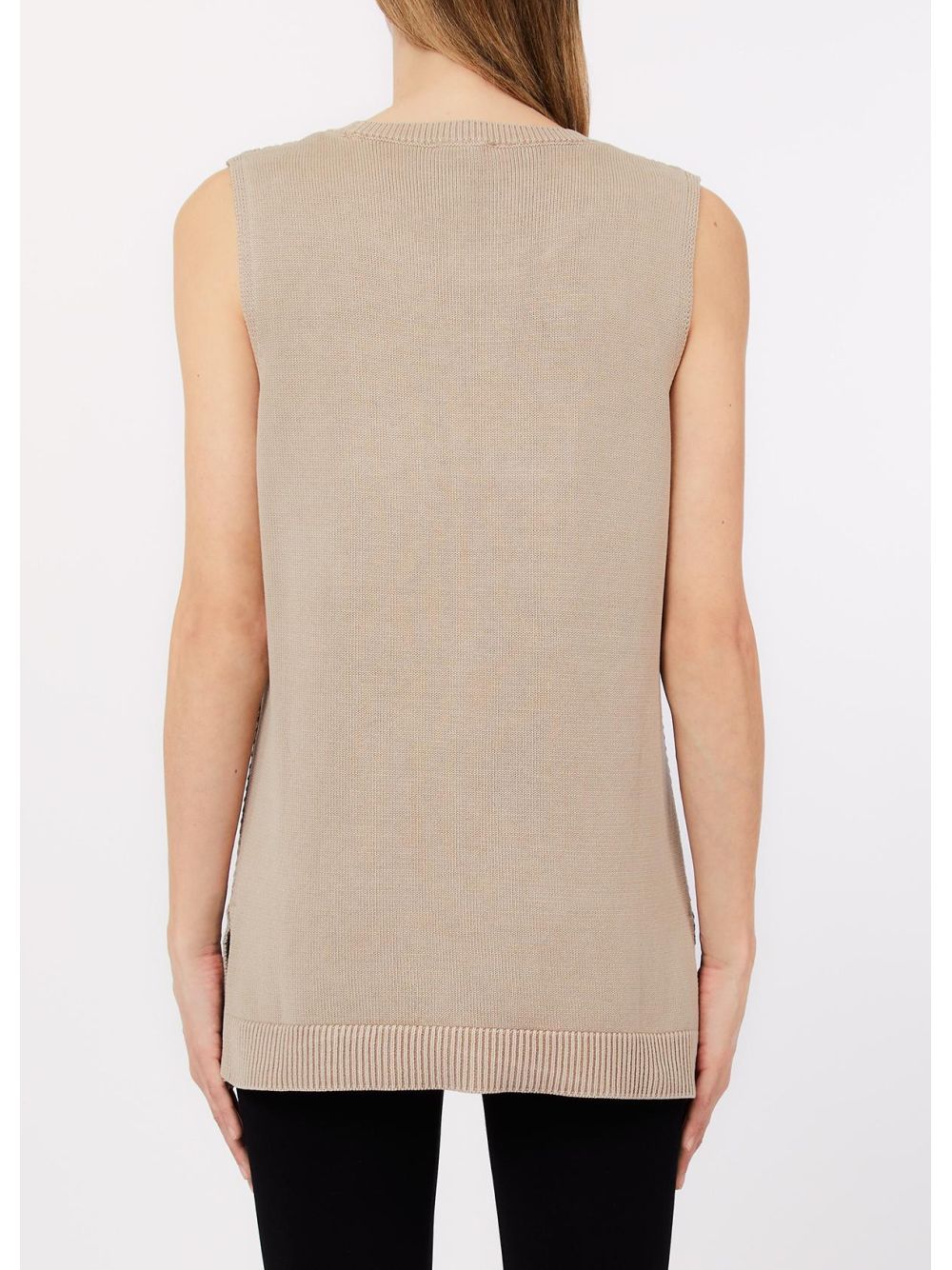 Maglia Liu Jo traforata Donna - Marrone