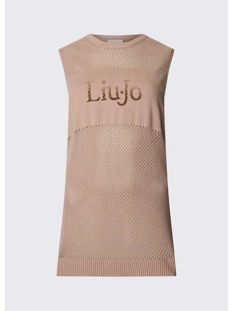 Maglia Liu Jo traforata Donna - Marrone