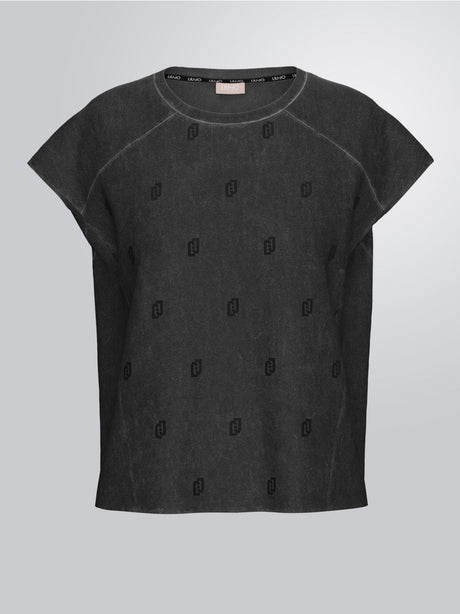 T-shirt Liu Jo Donna - Nero
