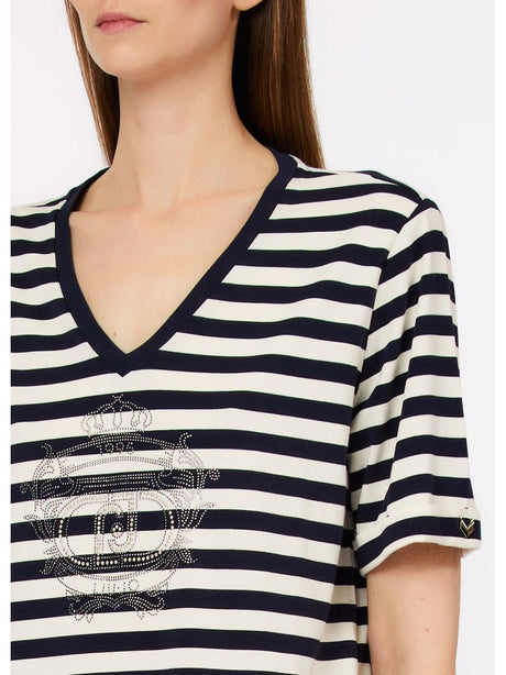 T-shirt Liu Jo a righe Donna - Blu