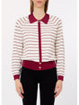 Cardigan Liu Jo a righe Donna - Bordeaux