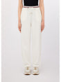 Pantalone Liu Jo in jersey interlock Donna - Bianco