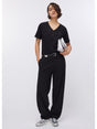 T-shirt Liu Jo con strass Donna - Nero