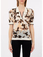 Maglia Liu Jo in maglia punzonata Donna - Marrone