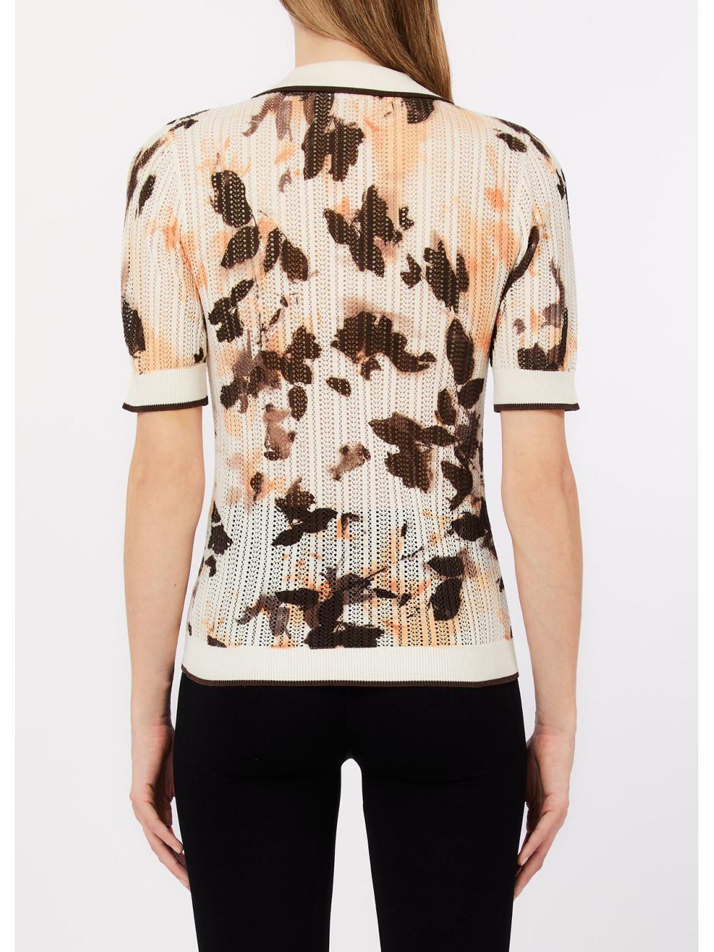 Maglia Liu Jo in maglia punzonata Donna - Marrone