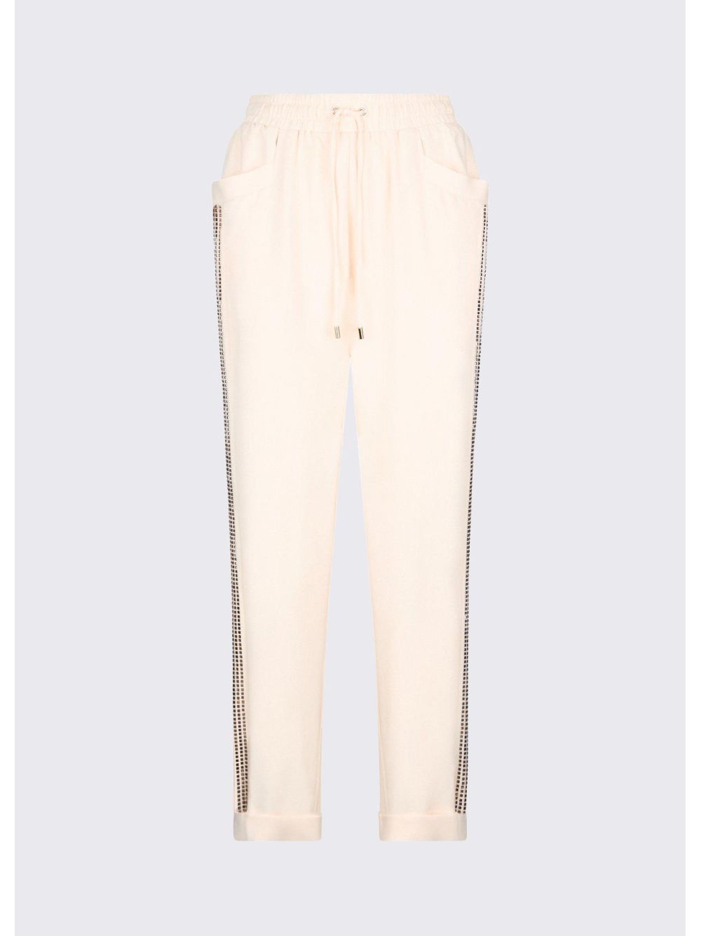 Pantalone Liu Jo con strass Donna - Avorio