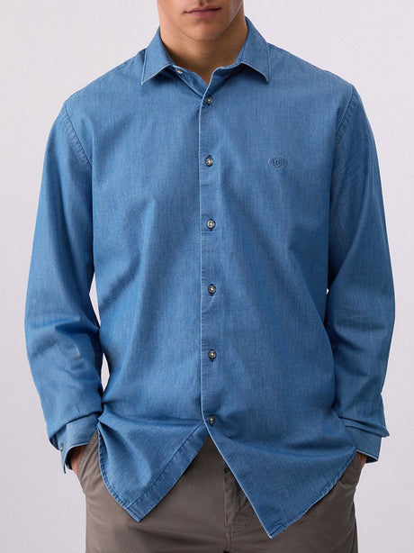 Camicia Liu Jo Uomo - Blu