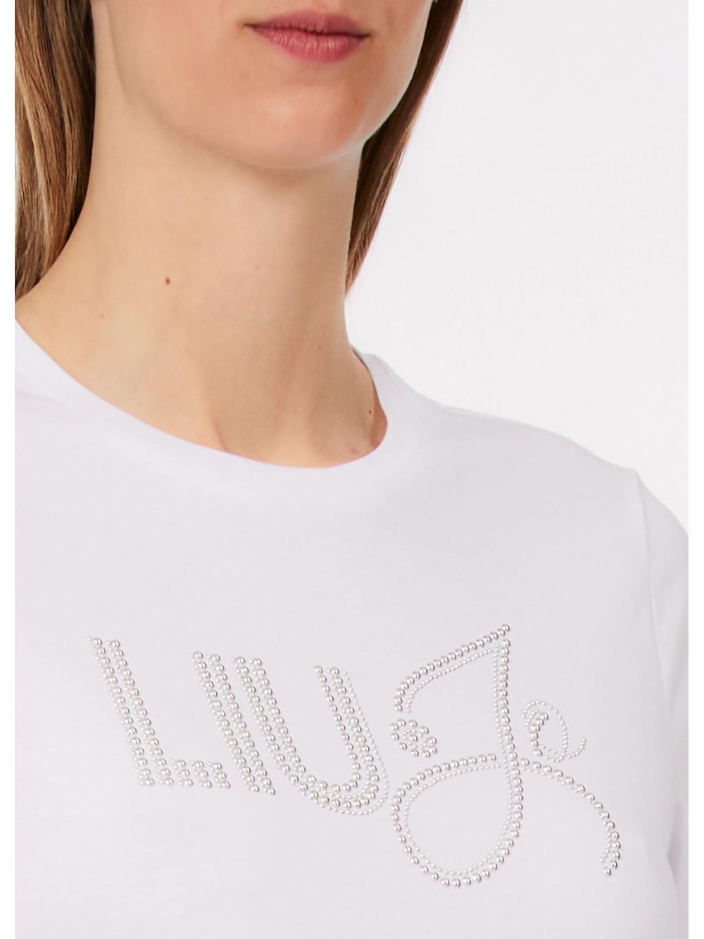 T-shirt Liu Jo con applicazioni Donna - Bianco