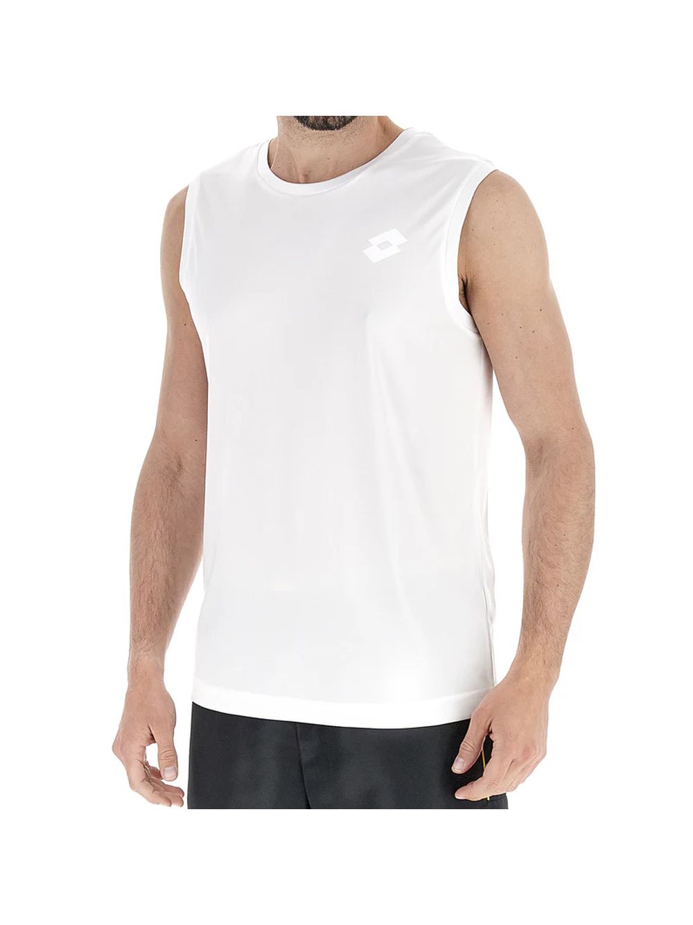 Canottiera Sportiva Lotto SL II Uomo - Bianco