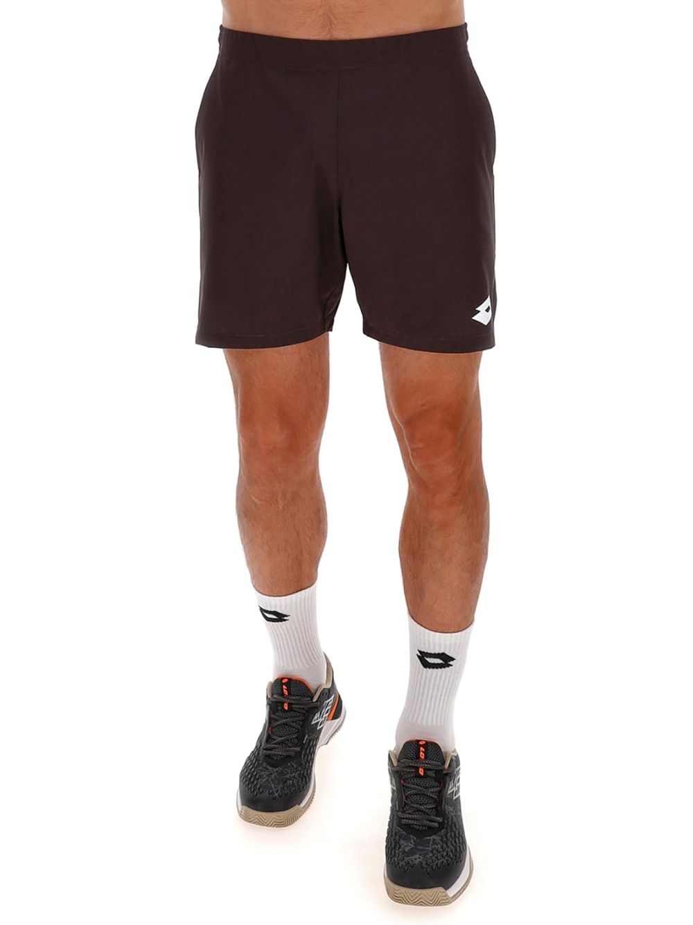 Pantaloncino Sportivo Lotto tech vi d1 Uomo - Marrone