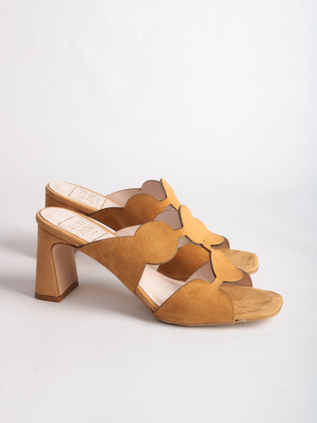 Sandali Luis anne camoscio Donna - Marrone
