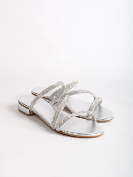 Sandali Luis anne laminato Donna - Argento