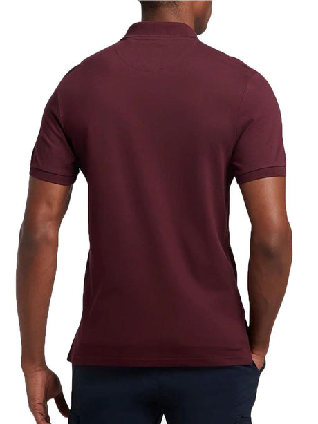 Polo Lyle & Scott Uomo - Bordeaux