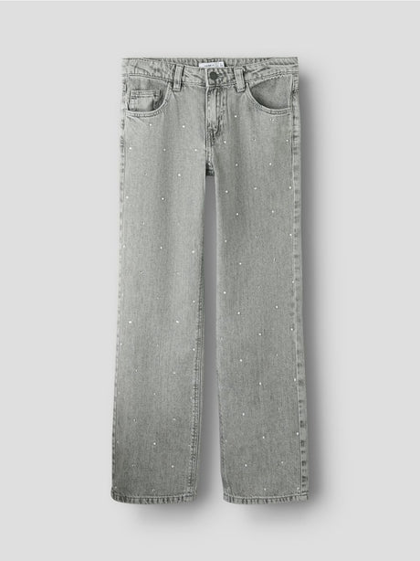 Jeans Name It ROSE ST RHINE 3366-BE NOOS Bambina - Grigio