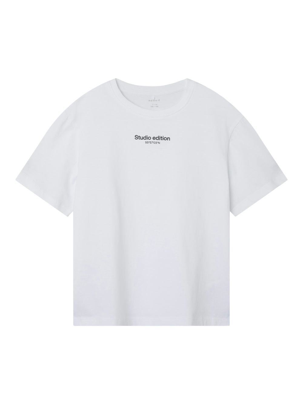 T-shirt Name It BRODY SS NREG NOOS Bambino - Bianco