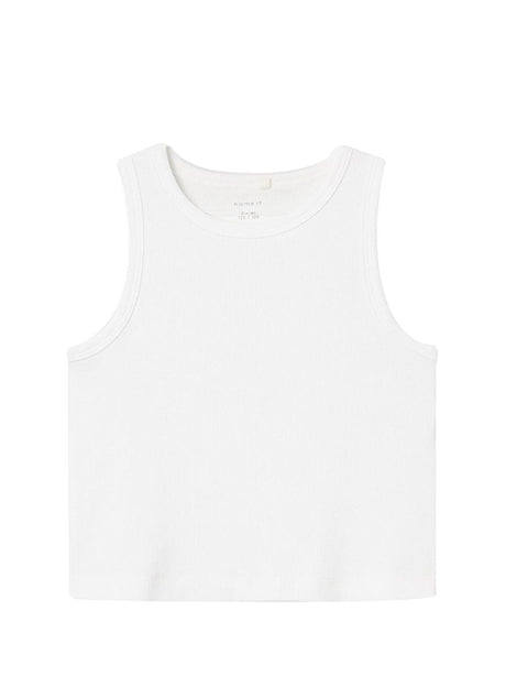 Top Name It NAKAL SL SHORT NOOS Bambina - Bianco