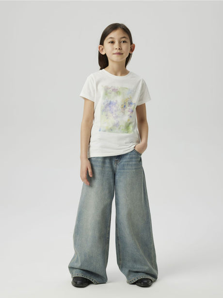 Jeans Name It BELLA SKATER XWIDE 3111-ZA NOOS Bambina - Denim