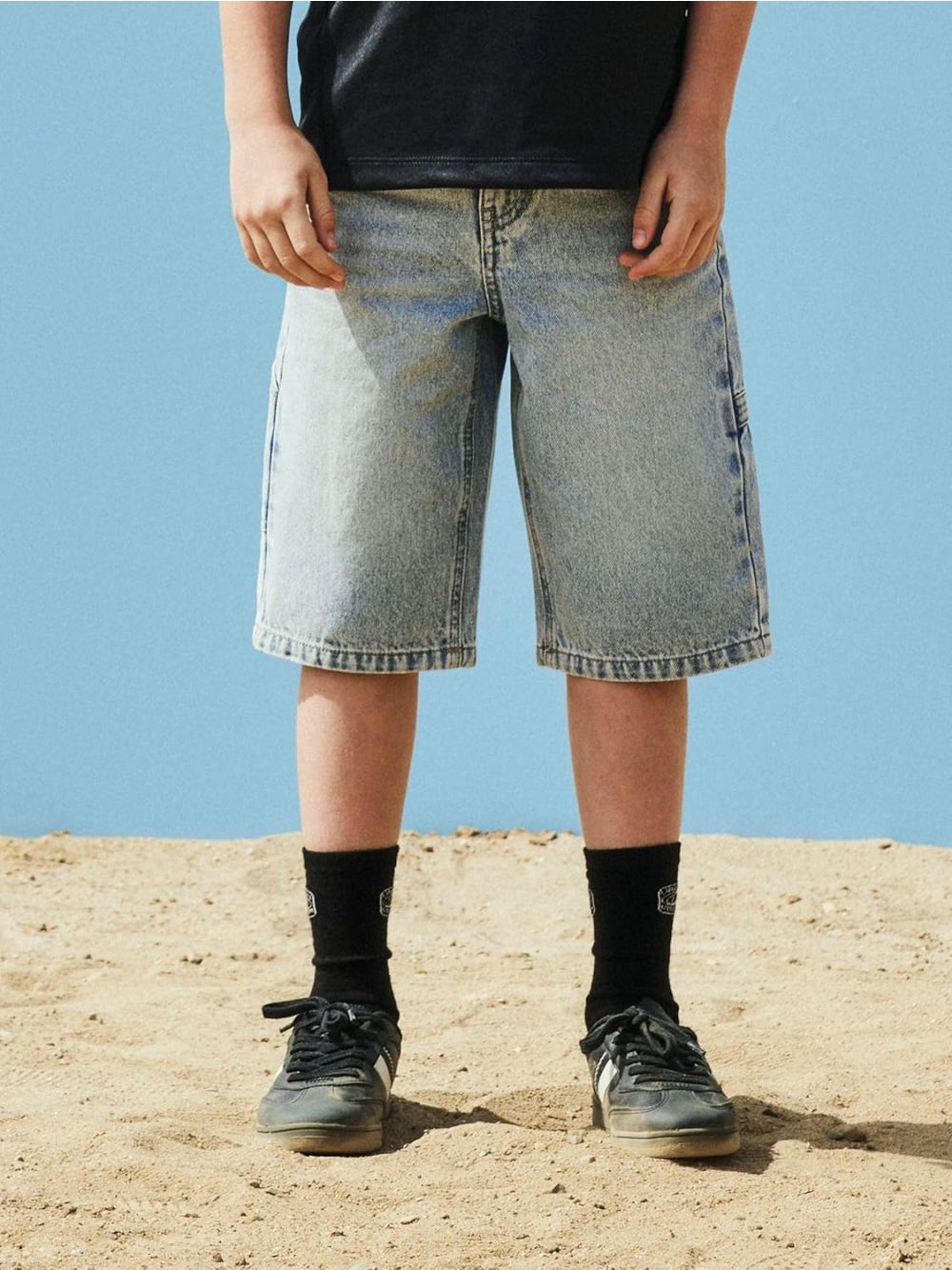 Bermuda Name It RYAN DNM 3800-IM NOOS Bambino - Denim