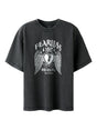 T-shirt Name It BJANTA SS NREG BOX Bambina - Nero