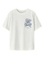 T-shirt Name It DIPO SS NREG BOX Bambino - Bianco