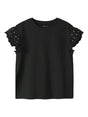 T-shirt Name It DARA SS NREG Bambina - Nero