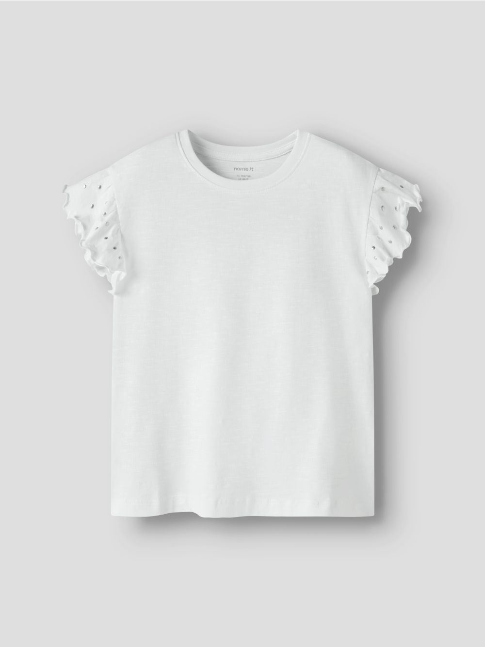 T-shirt Name It DARA SS NREG Bambina - Bianco
