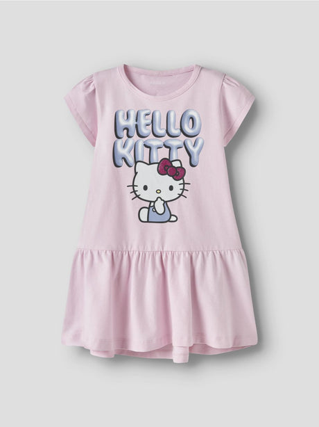 Vestito Name It FIDI HELLOK SS SKY Bambina - Rosa