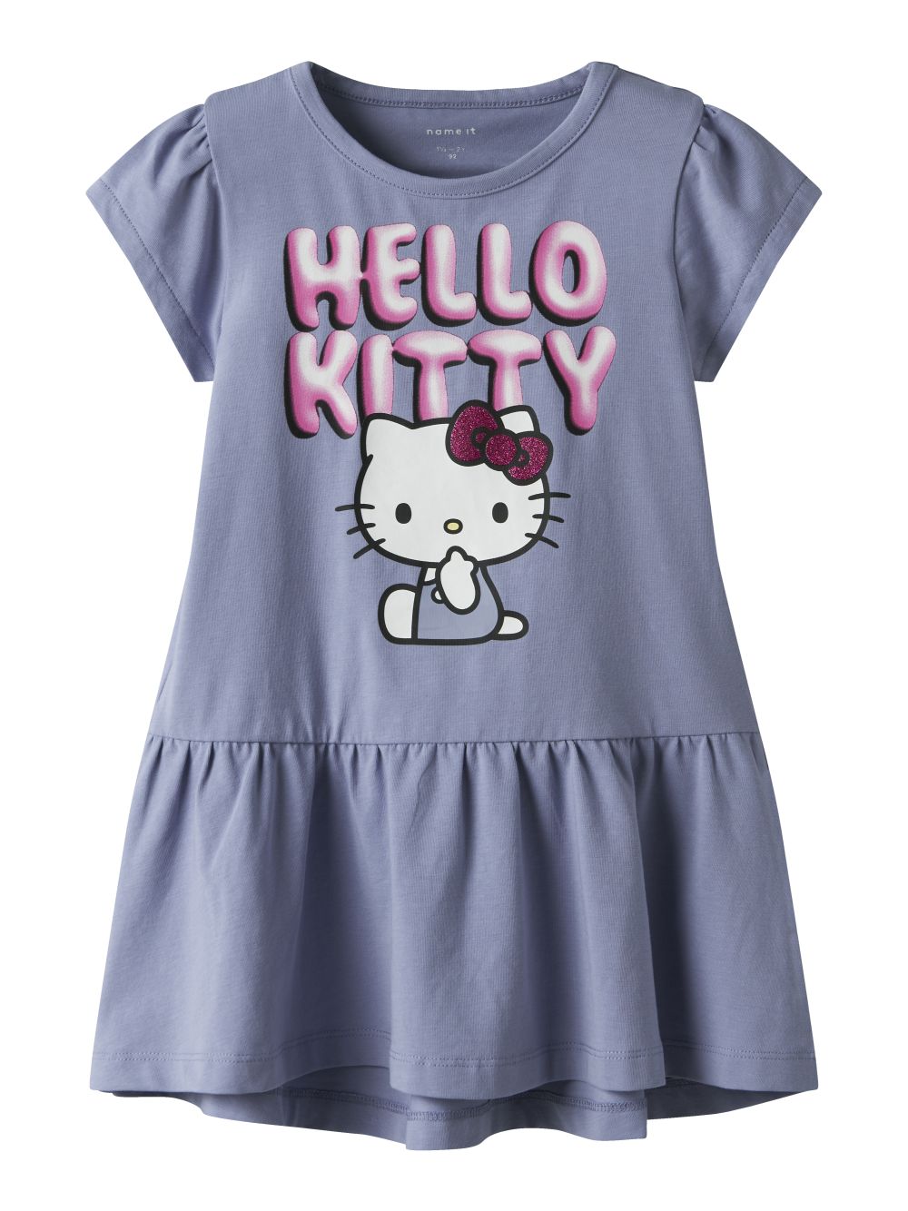 Vestito Name It FIDI HELLOK SS SKY Bambina - Viola