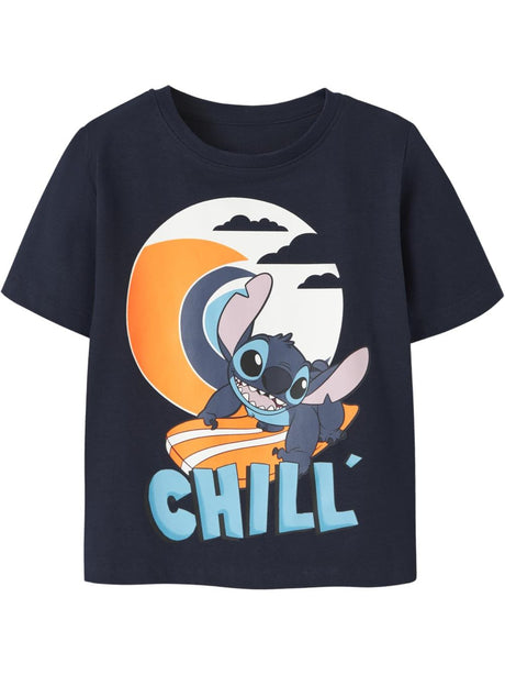 T-shirt Name It MAMBA STITCH SS NREG BOX WDI Bambino - Navy