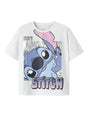 T-shirt Name It FORA STITCH SS NREG BOX NOOS WDI Bambina - Bianco