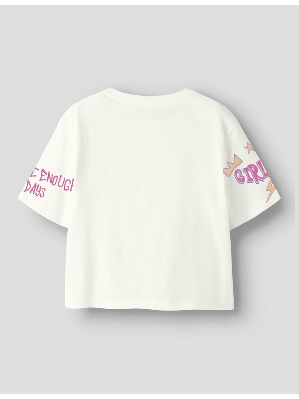 T-shirt Name It FOSIAZ SS NREG SHORT BOX Bambina - Rosa