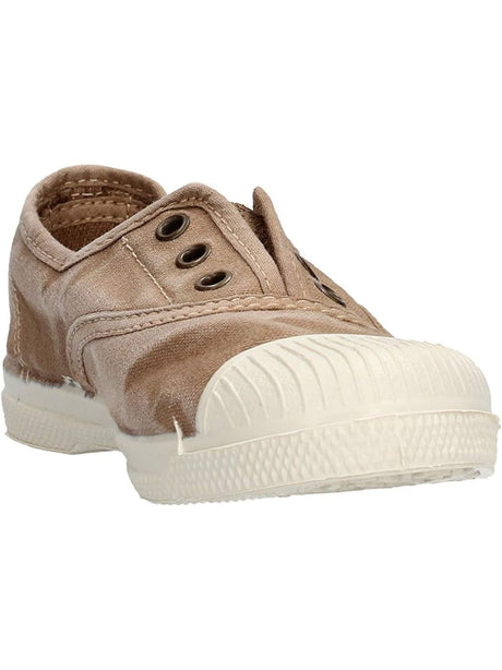Scarpe in Tela Natural World Unisex Bambino - Beige