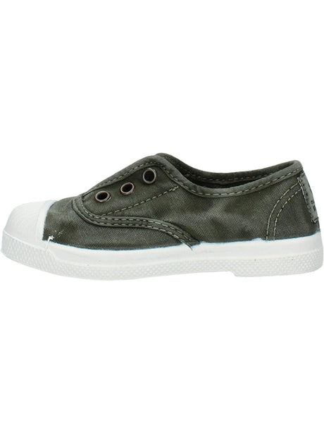 Scarpe in Tela Natural World Unisex Bambino - Verde