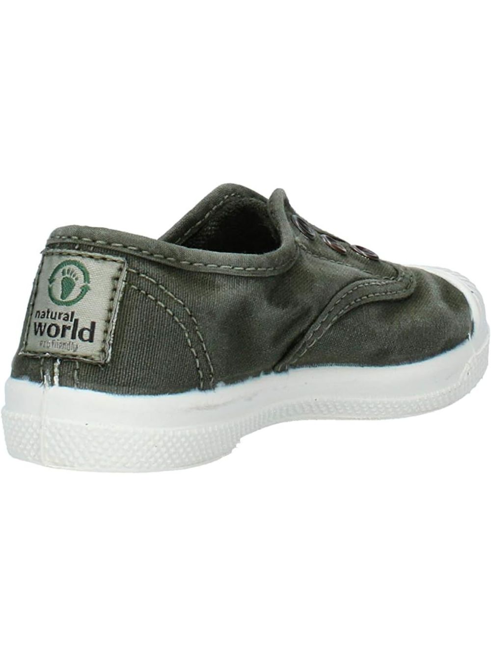Scarpe in Tela Natural World Unisex Bambino - Verde